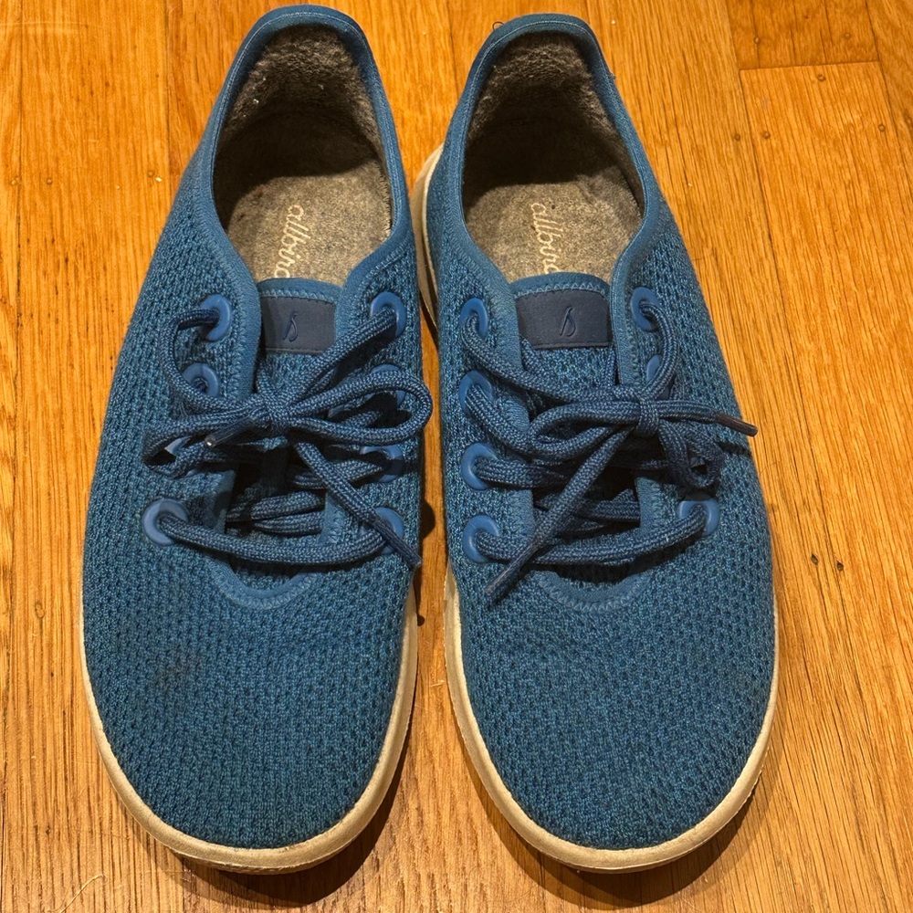 Allbirds Blue Wool Runners